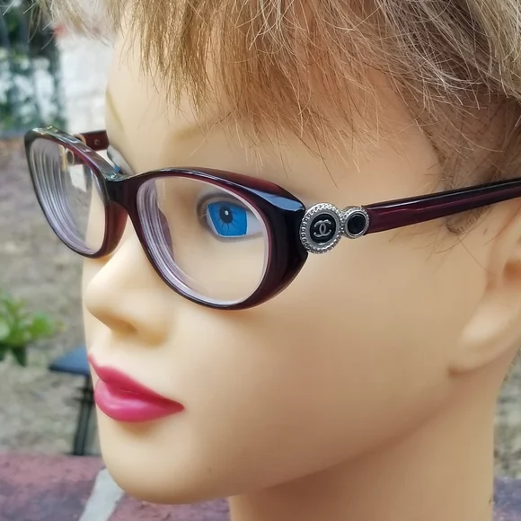 Amazing looking Authentic Chanel CC eyeglasses Frames - Picture 3 of 16